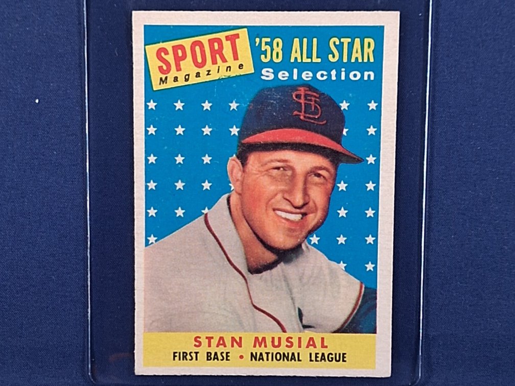 1958 Topps Stan Musial AS 476