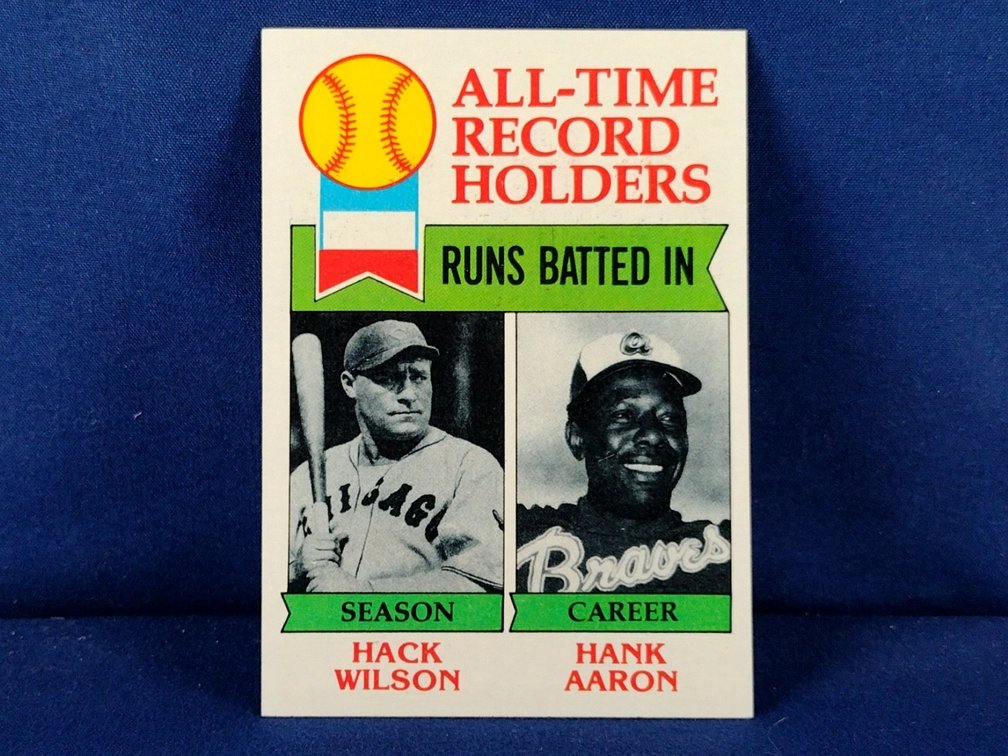 1979 Topps All Time RBI Ldrs 412