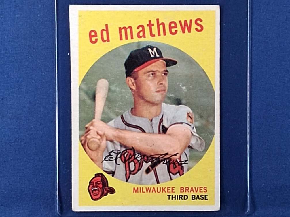 1959 Topps Ed Mathews 450