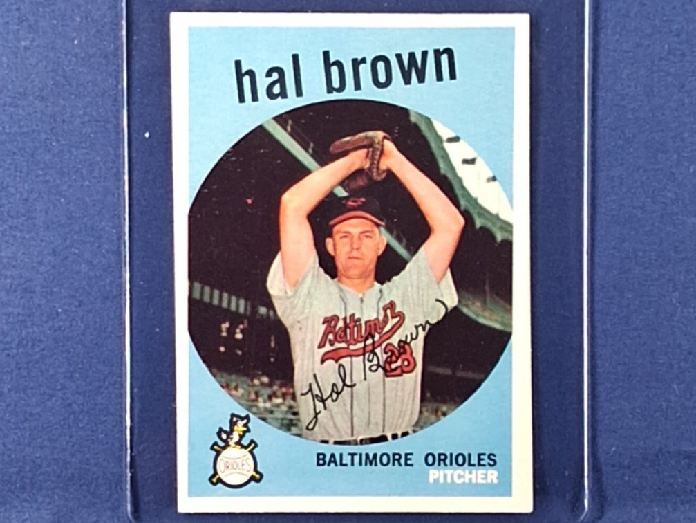 1959 Topps Hal Brown 487