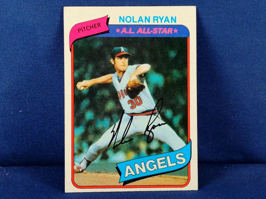 1980 Topps Nolan Ryan 580