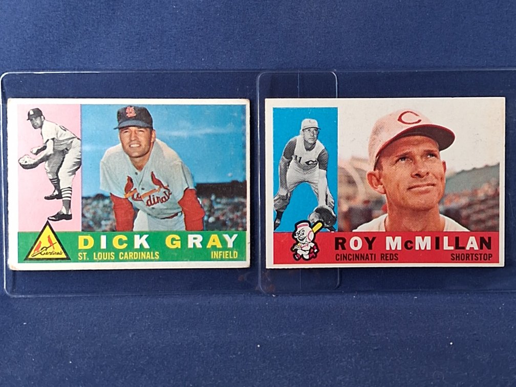 1960 Topps Gray, McMillan 24, 45