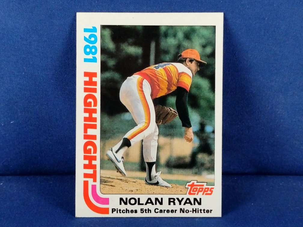 1982 Topps Nolan Ryan 5