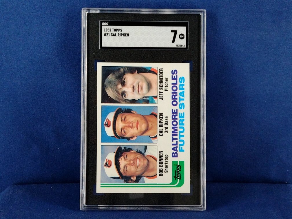 1982 Topps SCG 7 Cal Ripken 21