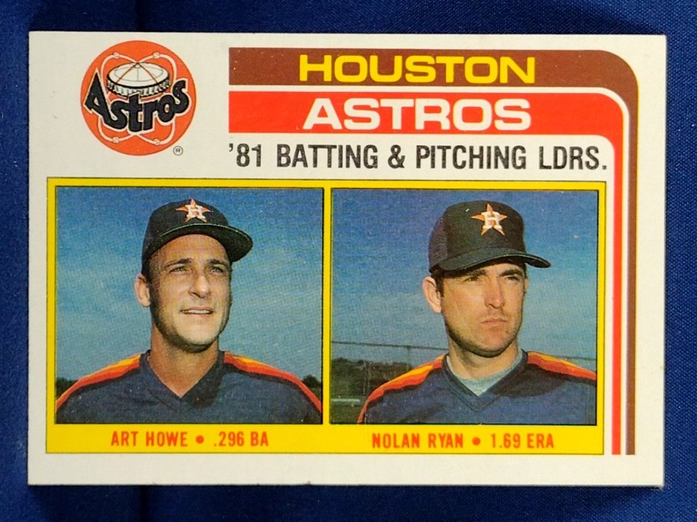1982 Topps Astros Ldrs 66