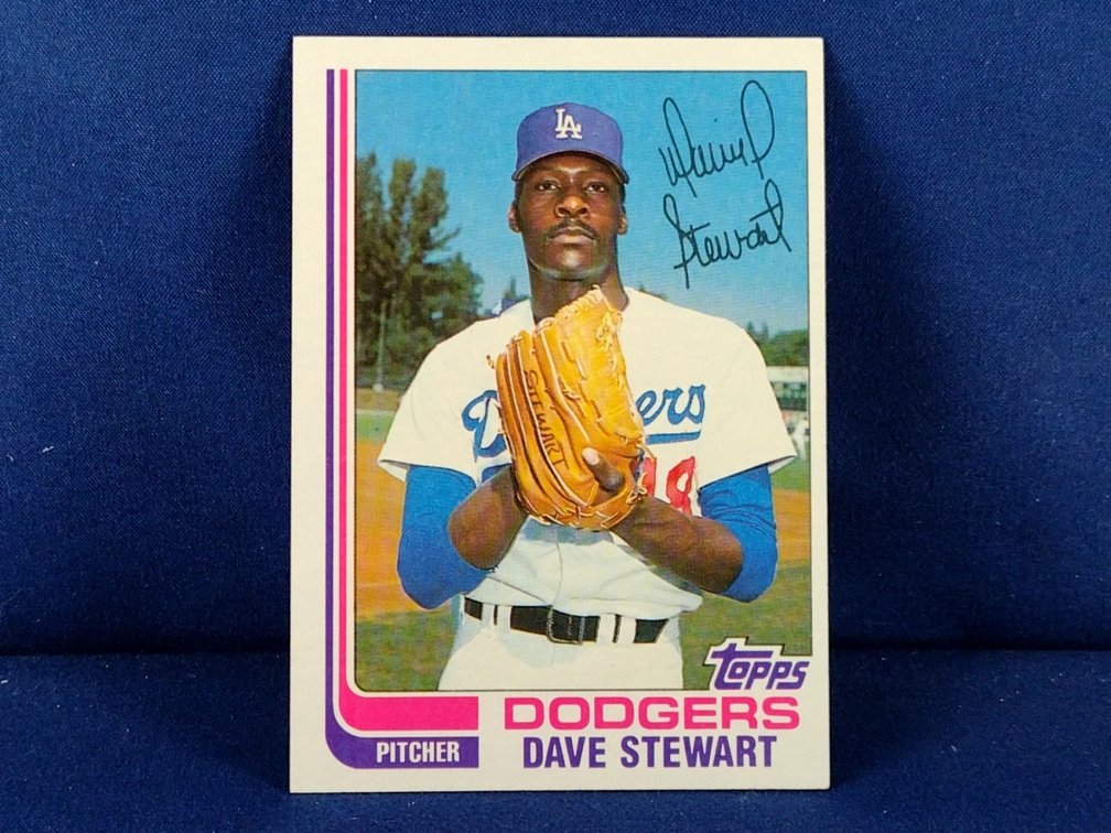 1982 Topps Dave Stewart 213