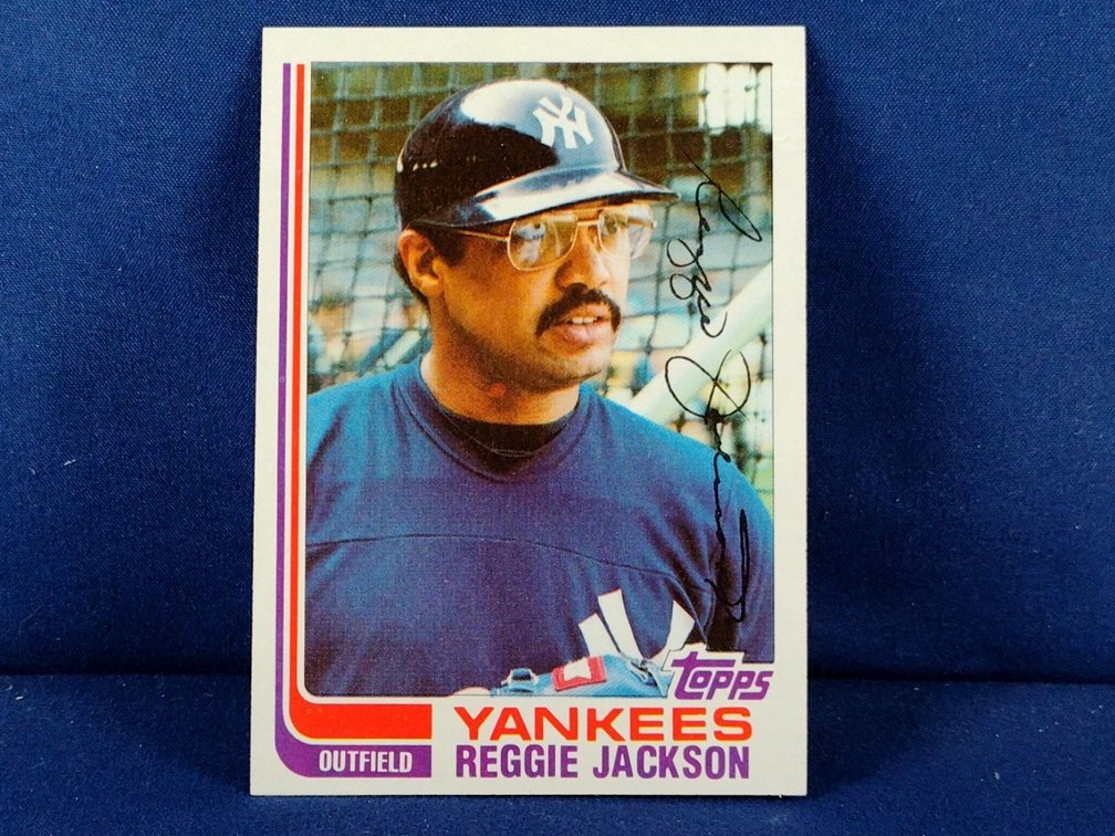1982 Topps Reggie Jackson 300
