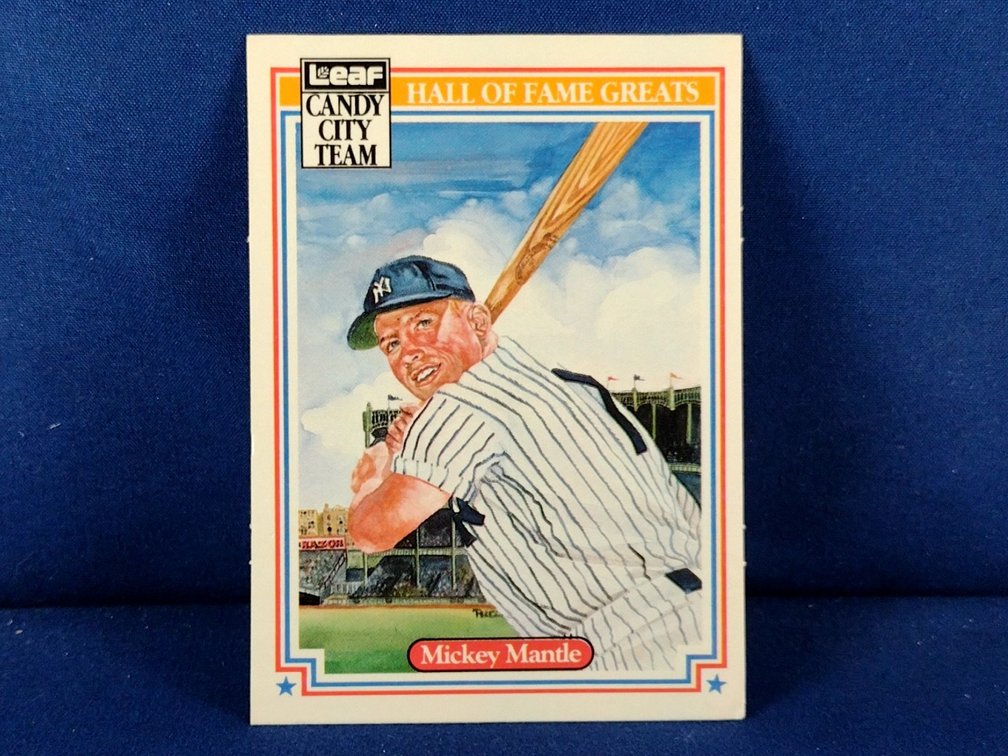 1987 Leaf Mickey Mantle H1