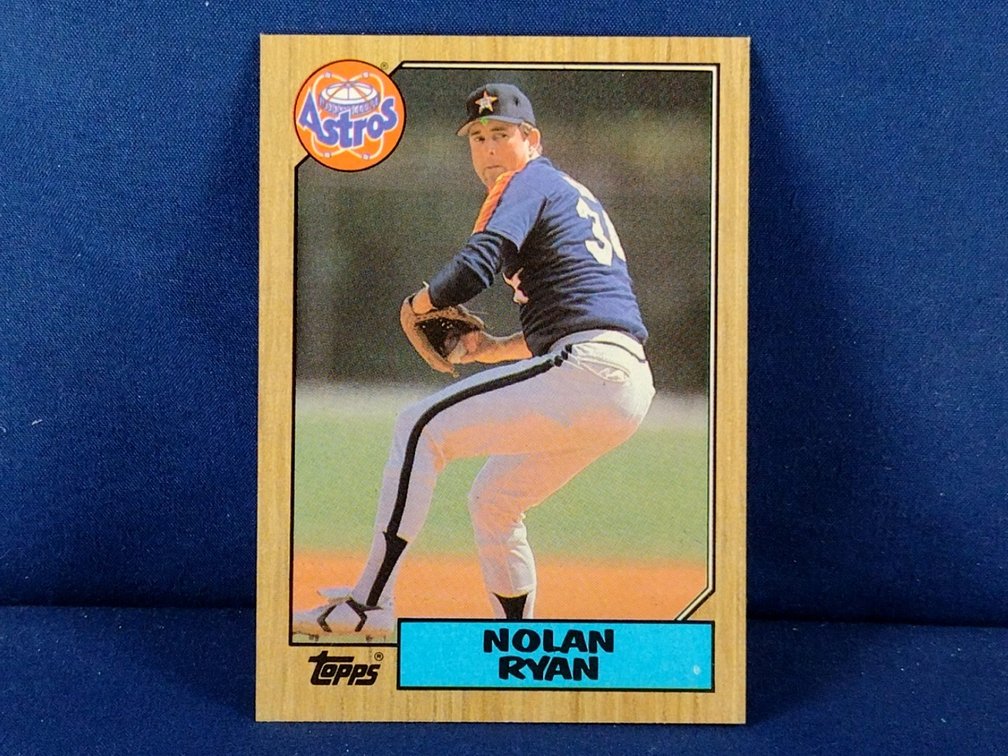 1987 Topps Nolan Ryan 757