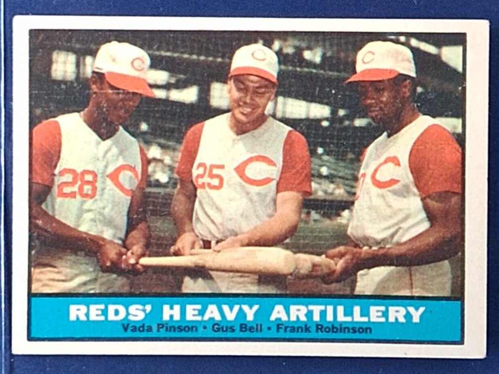 1961 Topps Reds Heavy Artillery 25