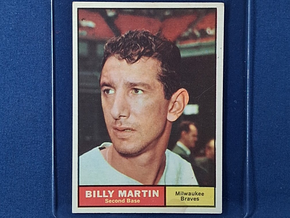 1961 Topps Billy Martin 89