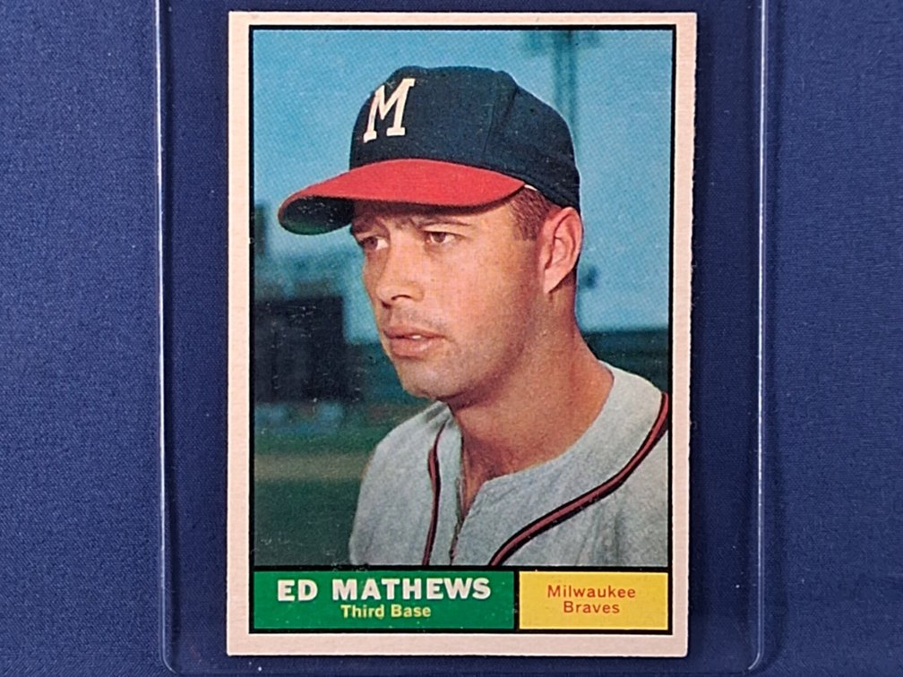 1961 Topps Ed Mathews 120