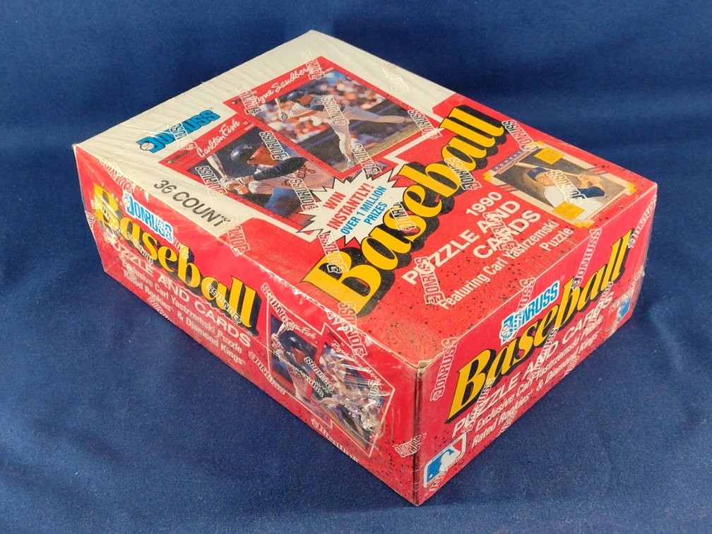 1990 Donruss Wax Box Box