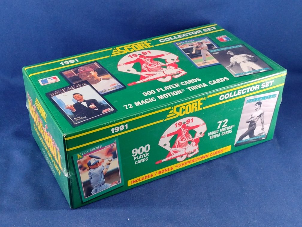 1991 Score Factory Sealed Baseball Set Set
