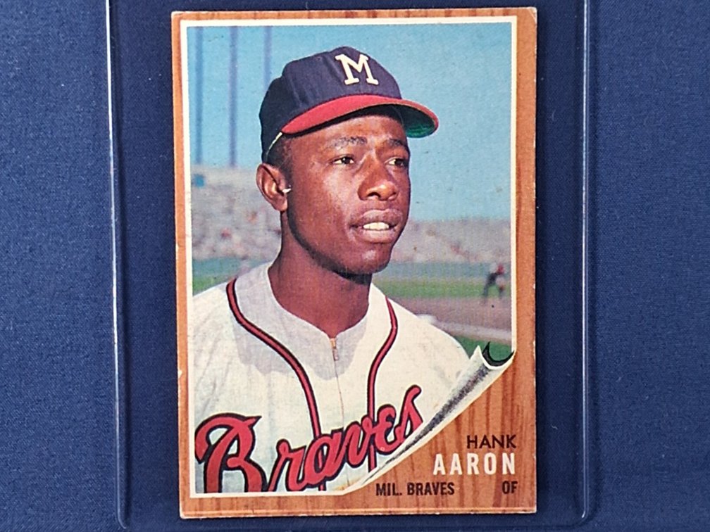 1962 Topps Hank Aaron 320
