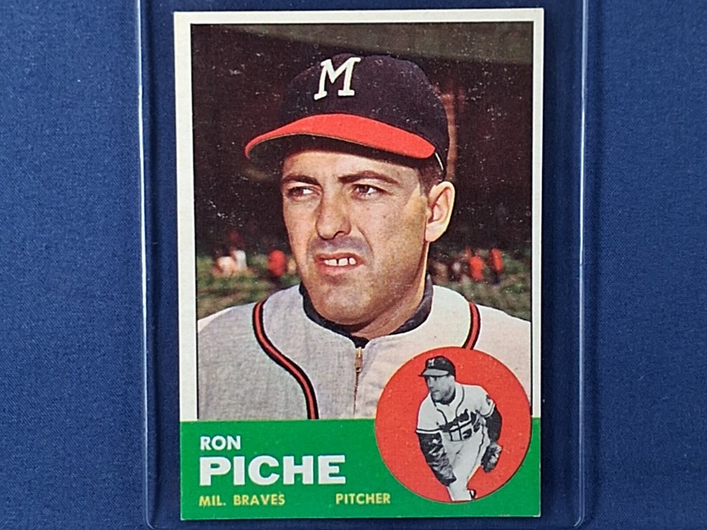 1963 Topps Ron Piche 179