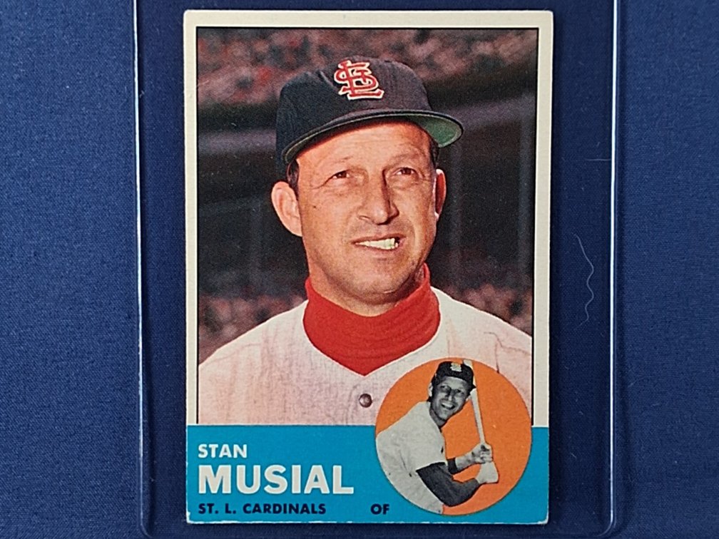 1963 Topps Stan Musial   250