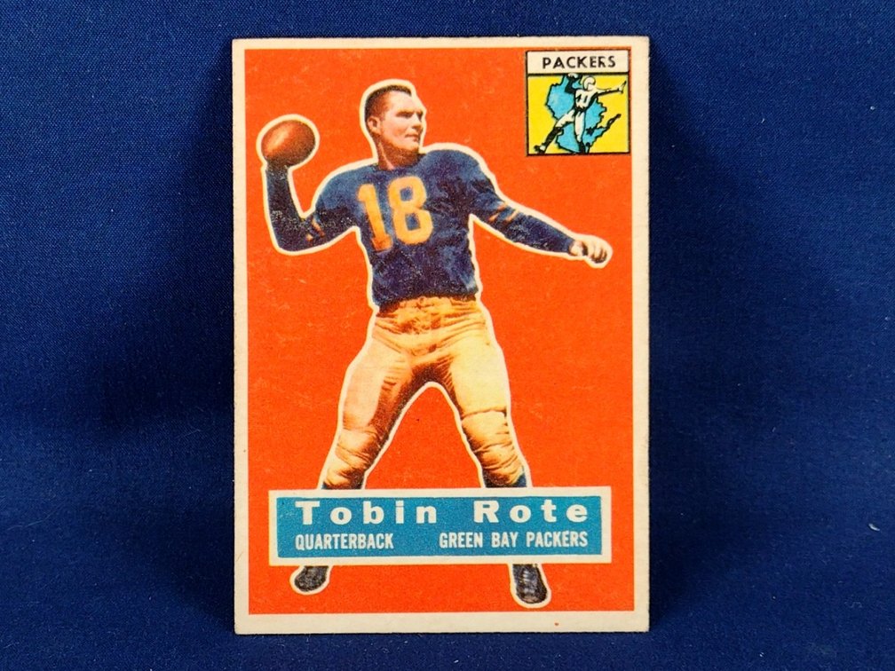 1956 Topps Tobin Rote 55