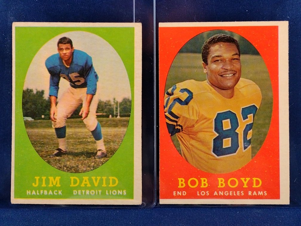 1958 Topps David, Boyd 13,21