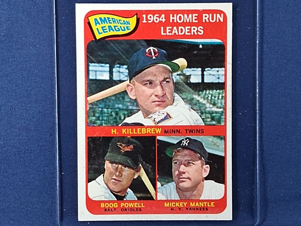 1965 Topps AL Home Run Ldrs 3
