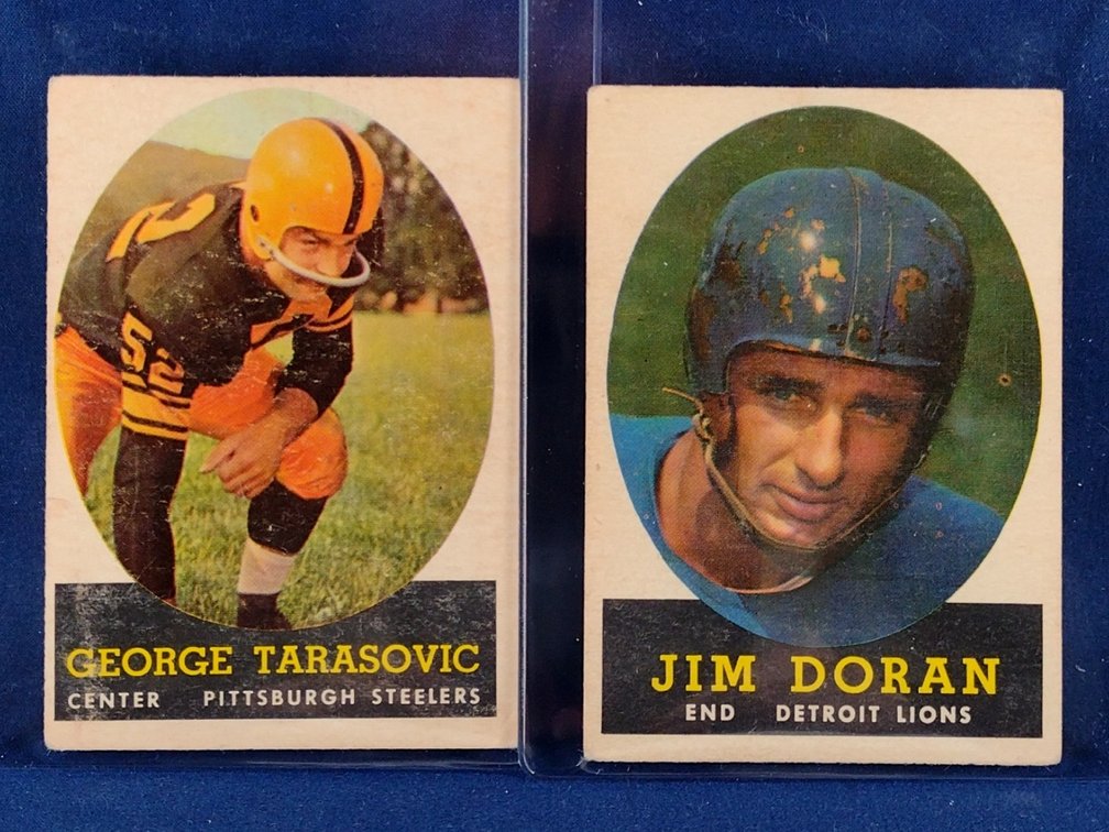 1958 Topps Tarasovic, Doran 37,43