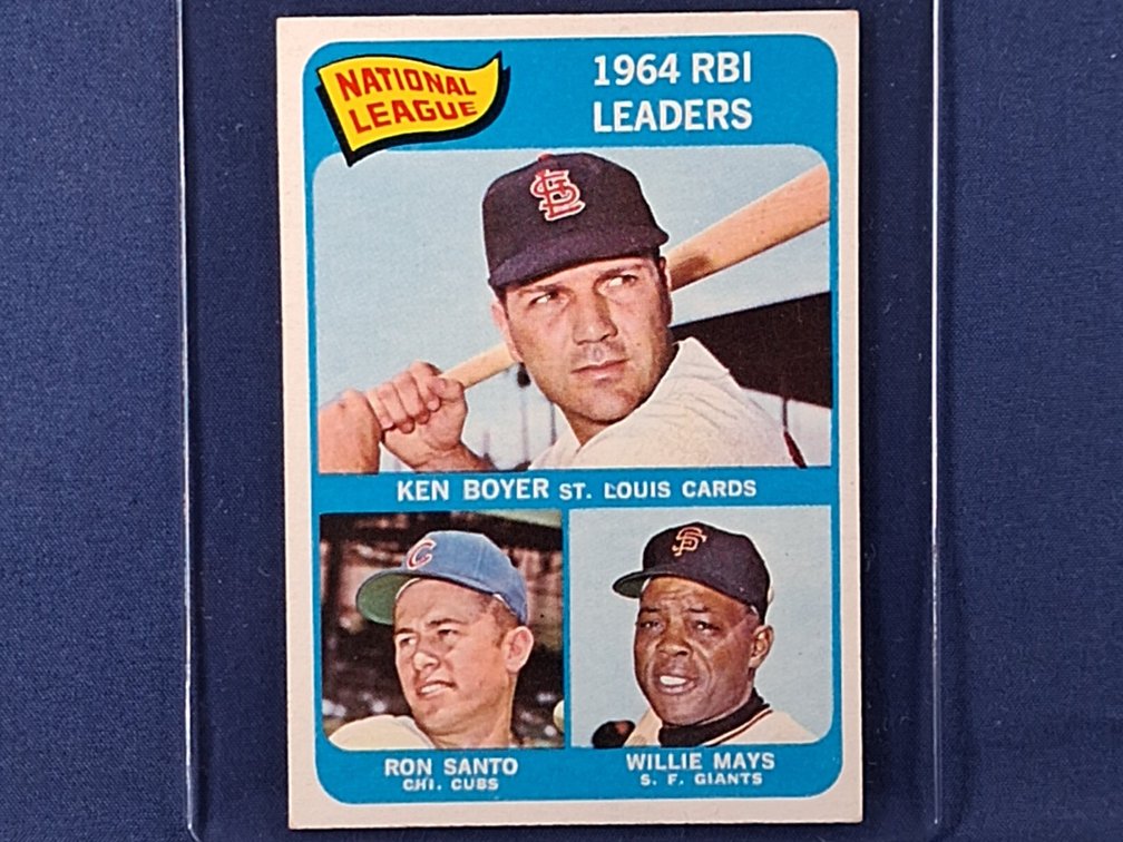1965 Topps NL RBI Ldrs 6