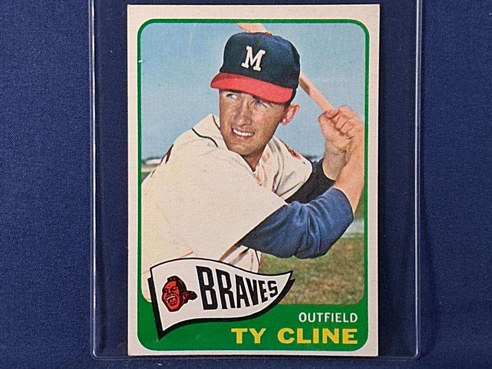 1965 Topps Ty Cline 63