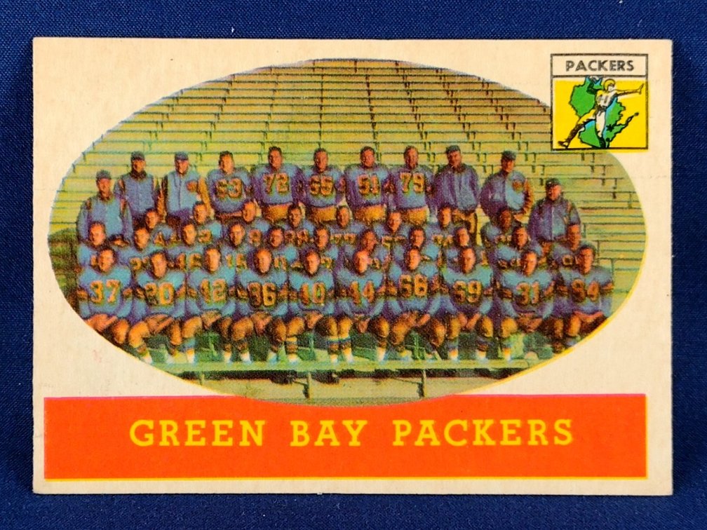 1958 Topps Packers Team 96