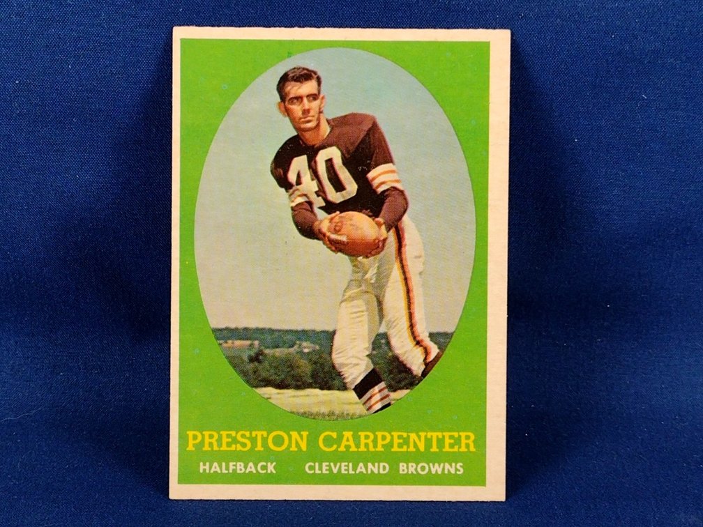 1958 Topps Preston Carpenter 128