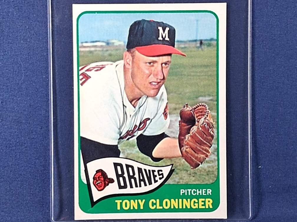 1965 Topps Tony Cloninger 520