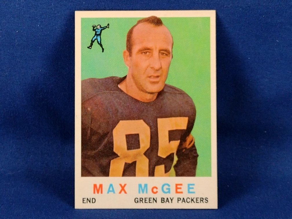 1959 Topps Max McGee 4