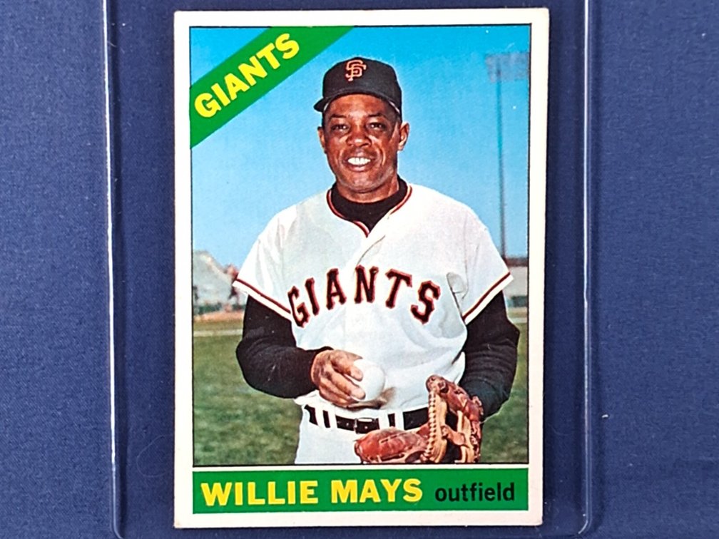 1966 Topps Willie Mays 1