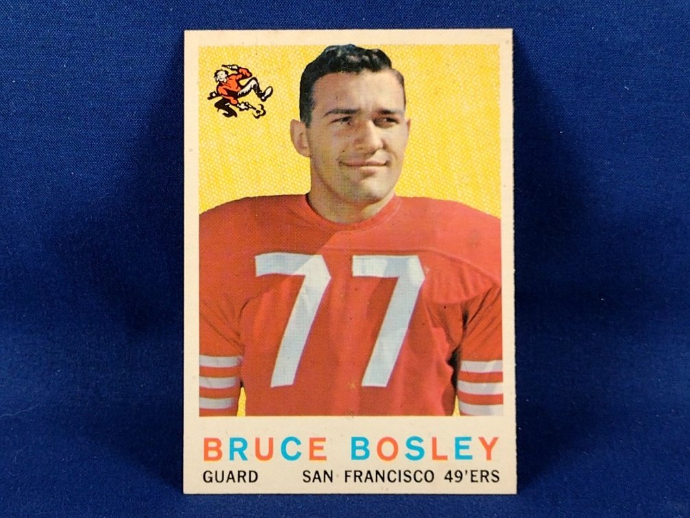 1959 Topps Bruce Bosley 166