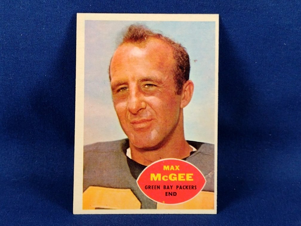 1960 Topps Max McGee 55