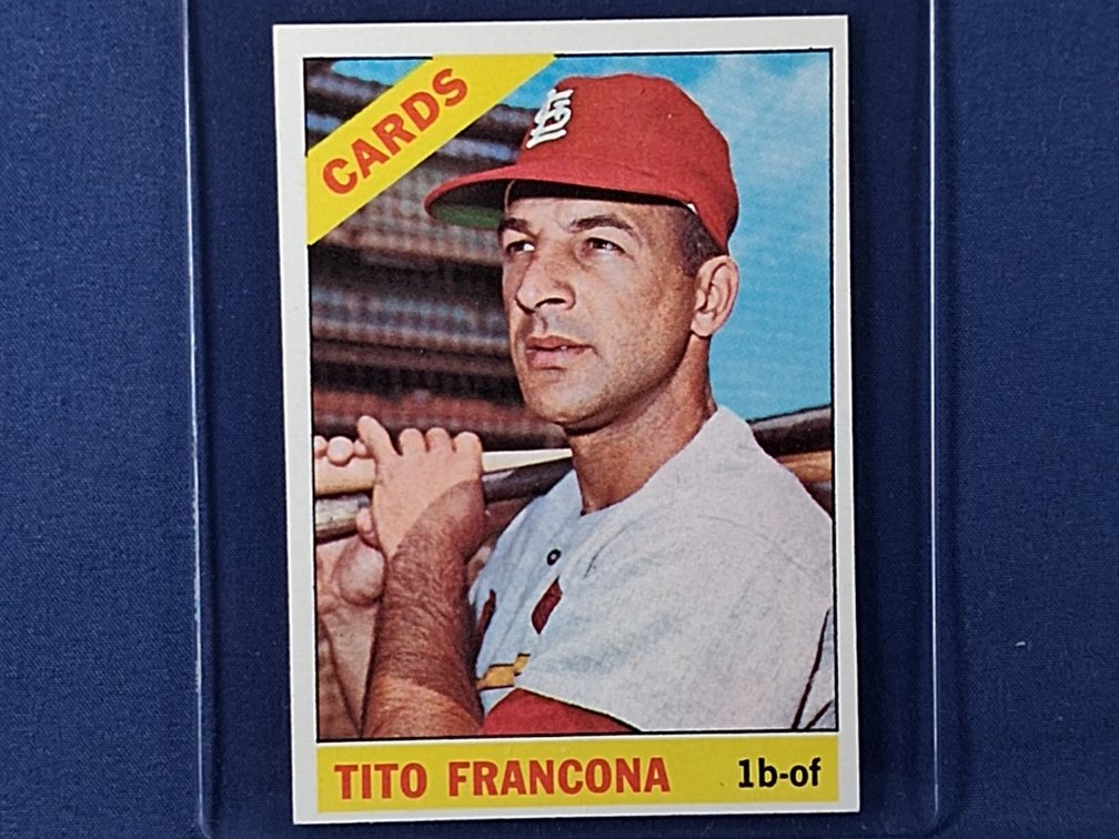 1966 Topps Tito Francona 163