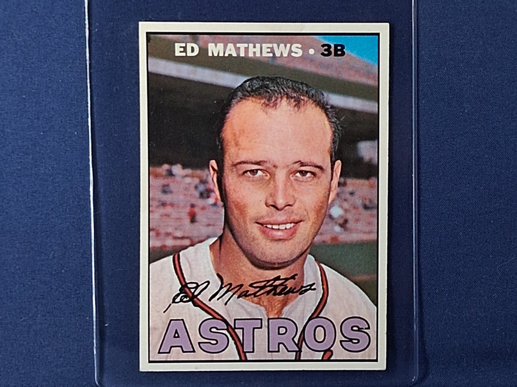 1967 Topps Ed Mathews 166