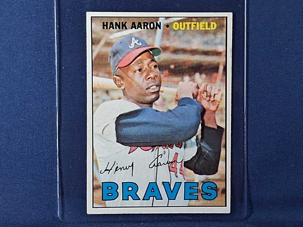 1967 Topps Hank Aaron 250