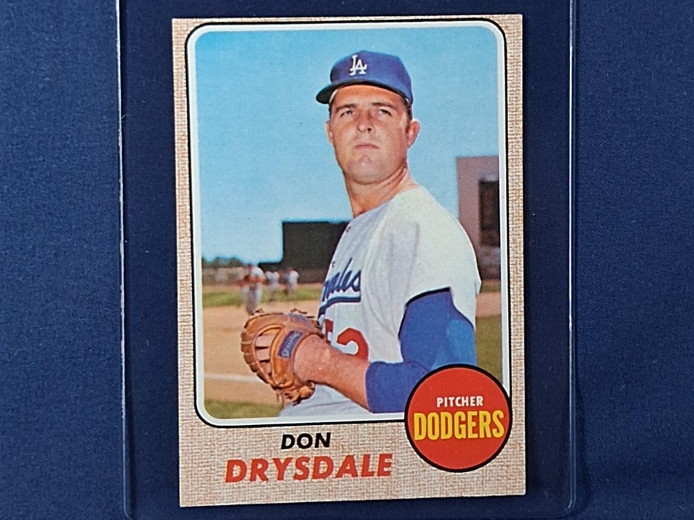 1968 Topps Don Drysdale 145