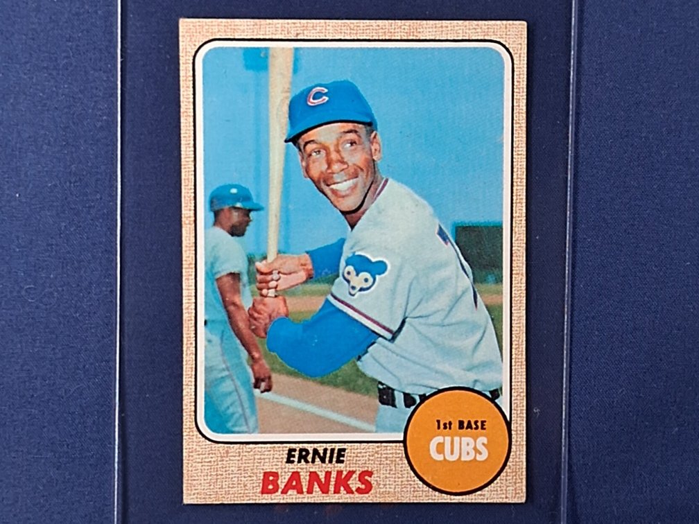 1968 Topps Ernie Banks 355