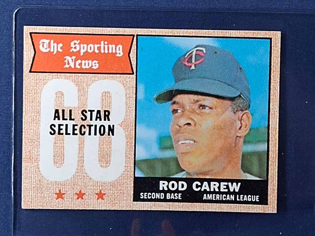 1968 Topps Rod Carew AS 363