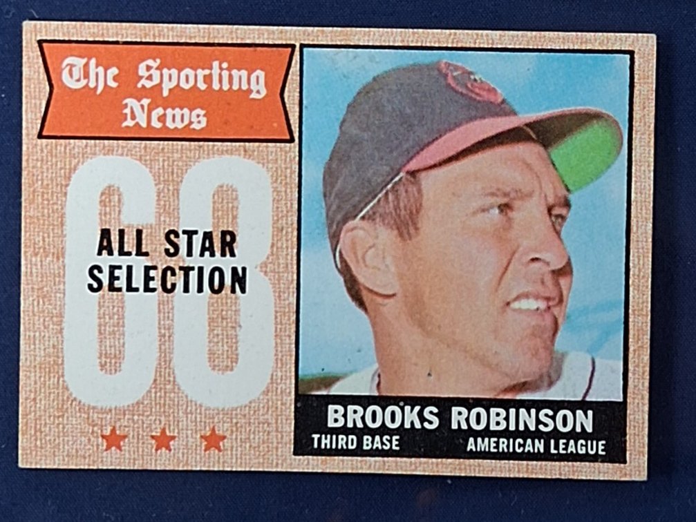 1968 Topps Brooks Robinson AS 365