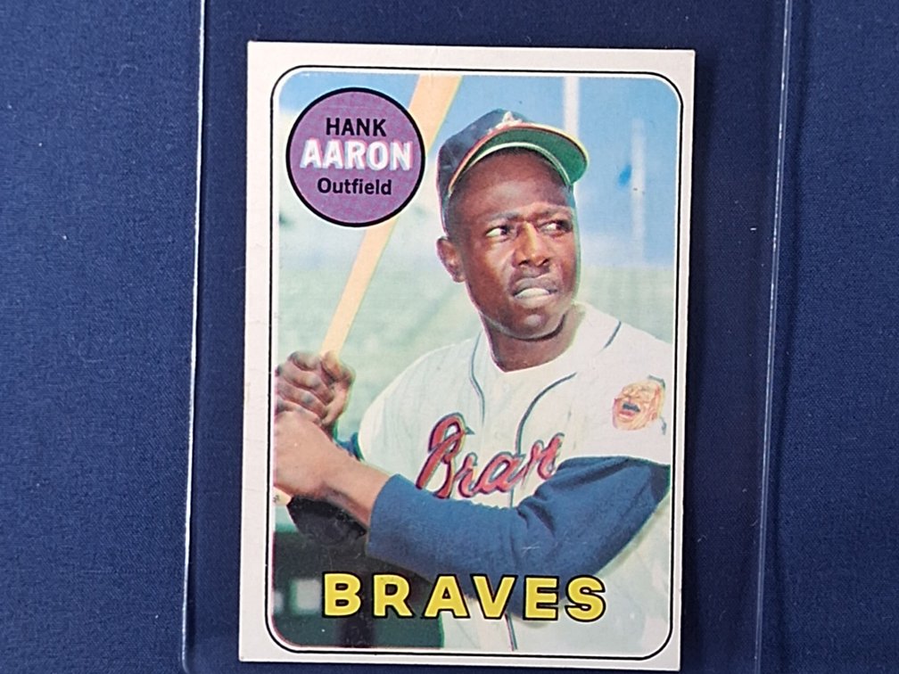 1969 Topps Hank Aaron 100