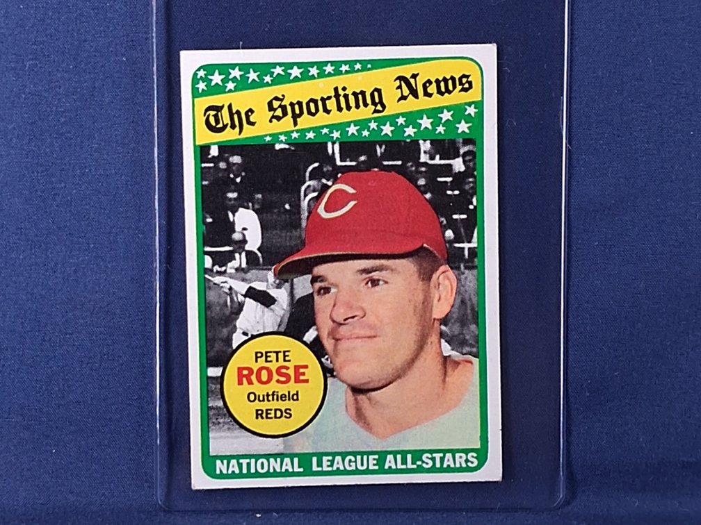 1969 Topps Pete Rose SN 424