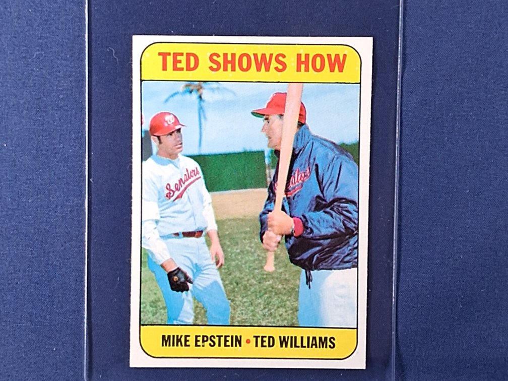 1969 Topps Ted Williams 539