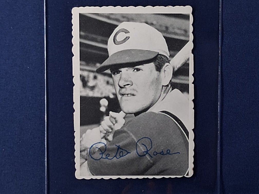 1969 Topps Pete Rose Deckle 21