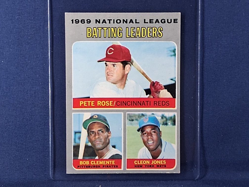 1970 Topps NL Btg Ldrs 61