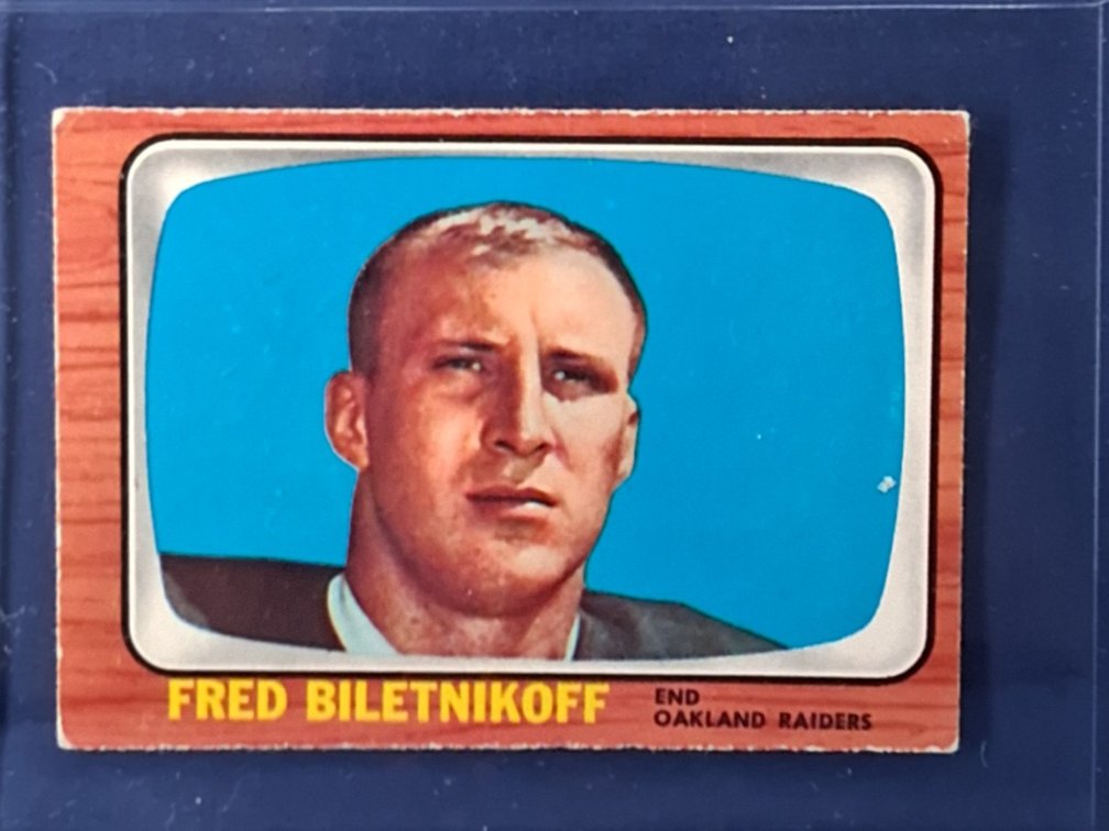 1966 Topps Fred Bilentnikoff 104