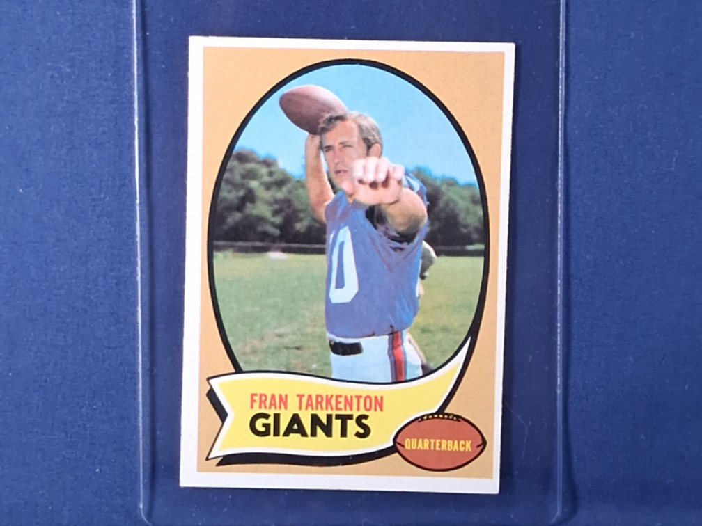 1970 Topps Fran Tarkenton 80