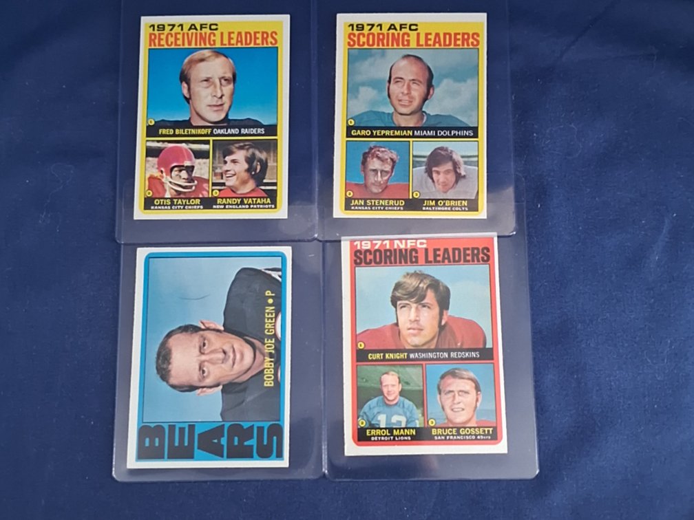 1972 Topps Various 5,7,8,11
