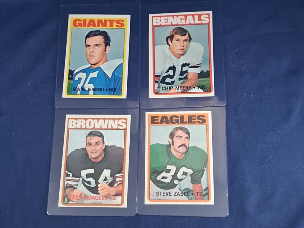 1972 Topps Various 16,17,19,21